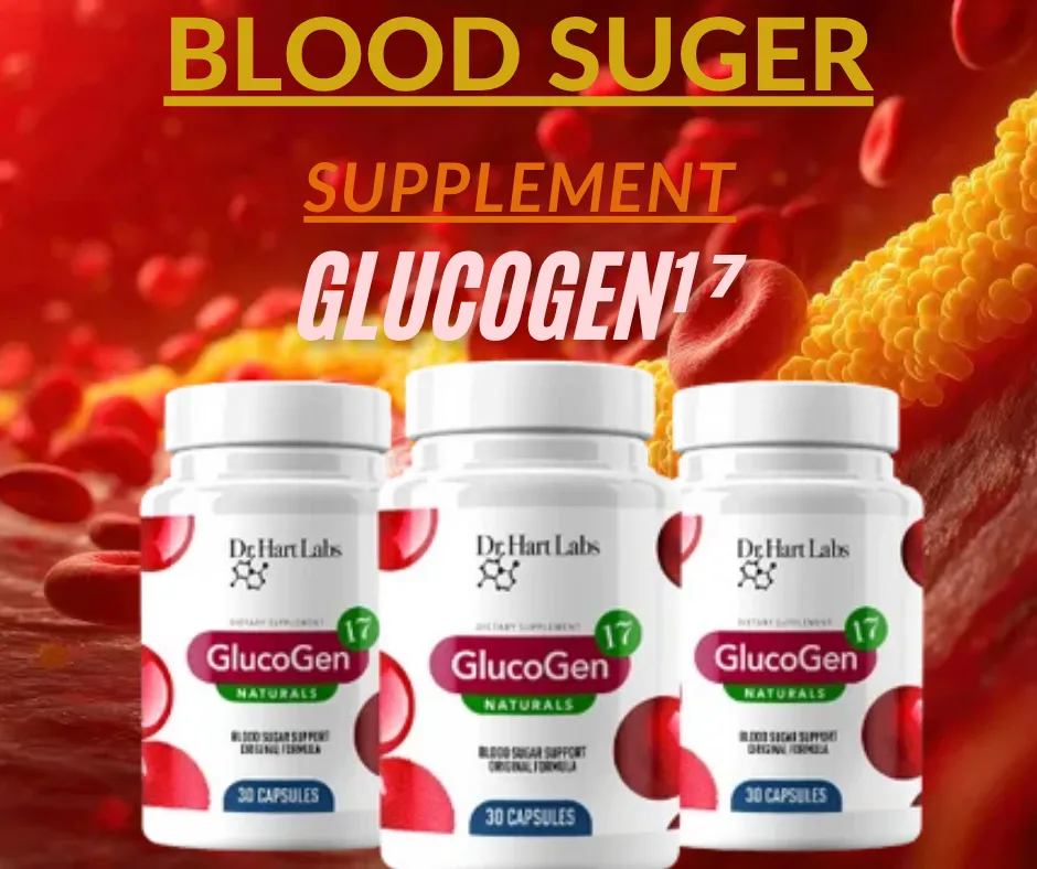 GlucoGen¹⁷  Bottle